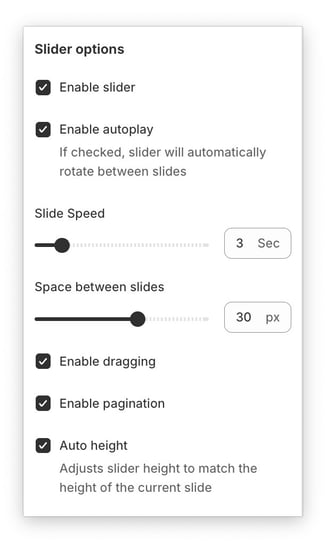 Columns Slider