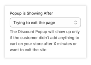 Discount Pop-up Settings 3