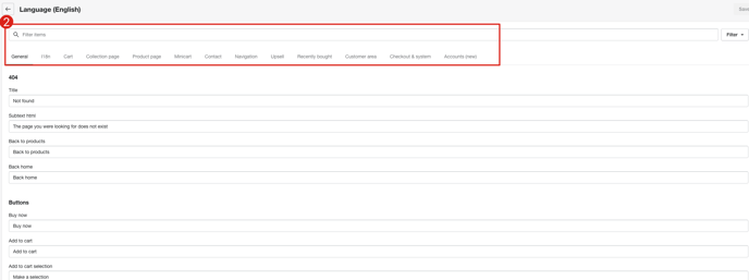 Edit Theme elements in Languages 2