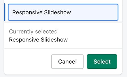 How to make the slideshow responsive in Booster 1