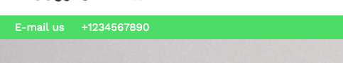 How to setup Top bar in Booster theme 4