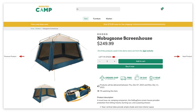 PreviousNext Product