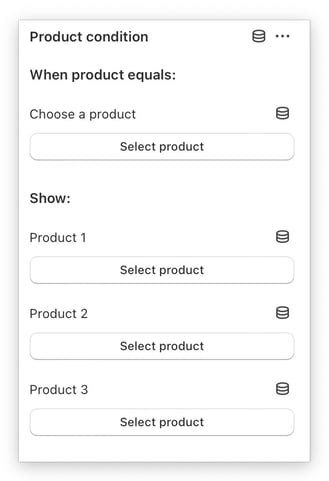 Upsell Conditions