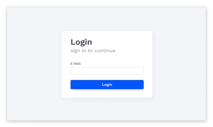 User Panel Login