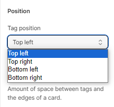 Tag Position